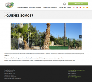 Web Parquing Caravaning Los Eucaliptos