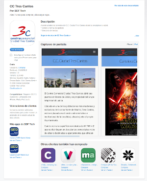 App Store CC Tres Cantos