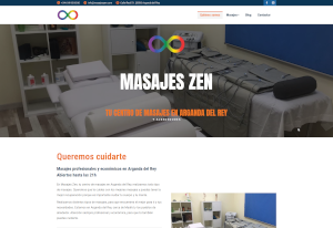Web Masajes Zen